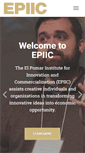 Mobile Screenshot of epiic.uccs.edu
