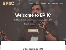 Tablet Screenshot of epiic.uccs.edu