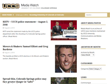 Tablet Screenshot of mediawatch.uccs.edu